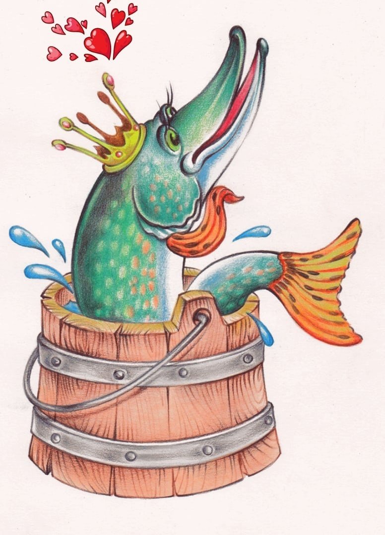 Про Емелю и щуку