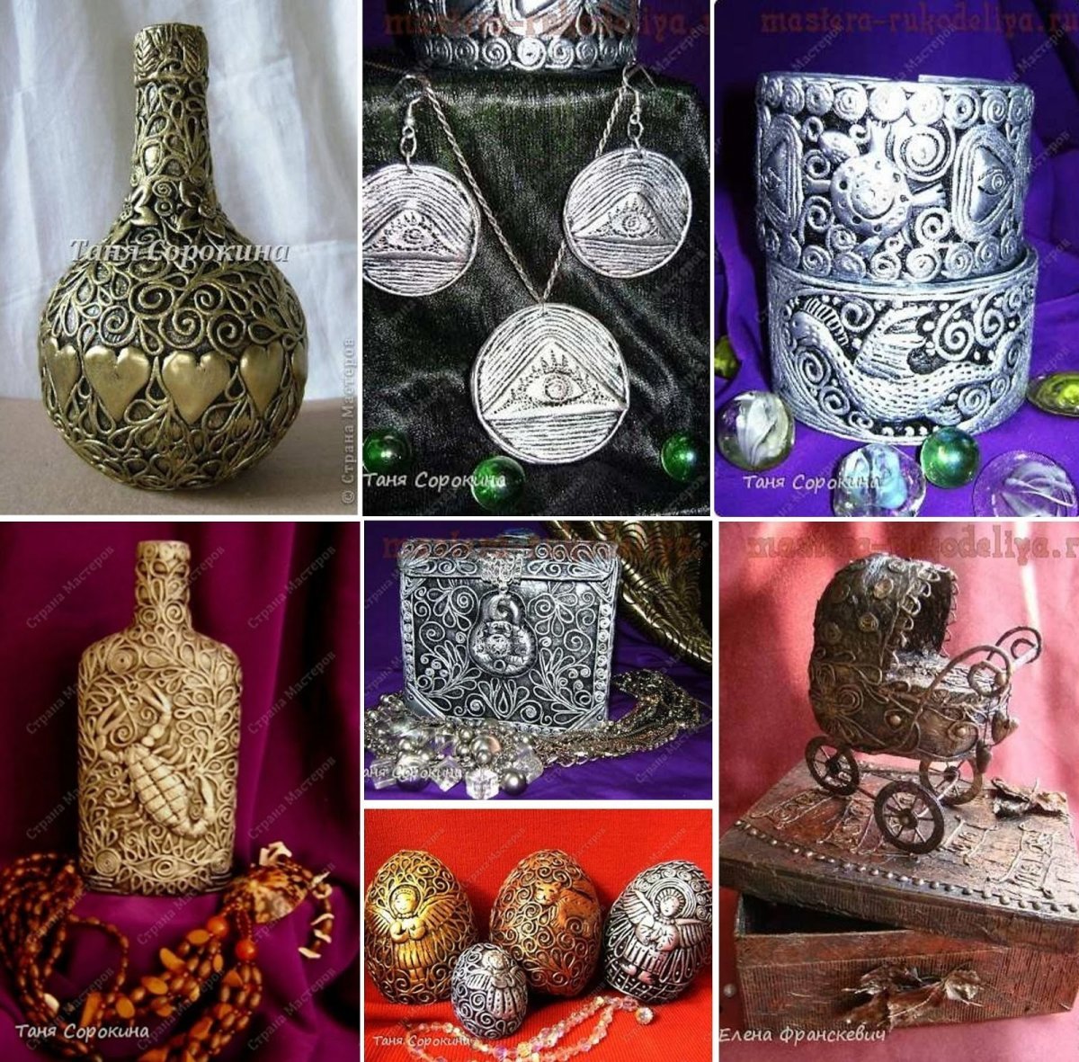 Пейп арт шкатулки