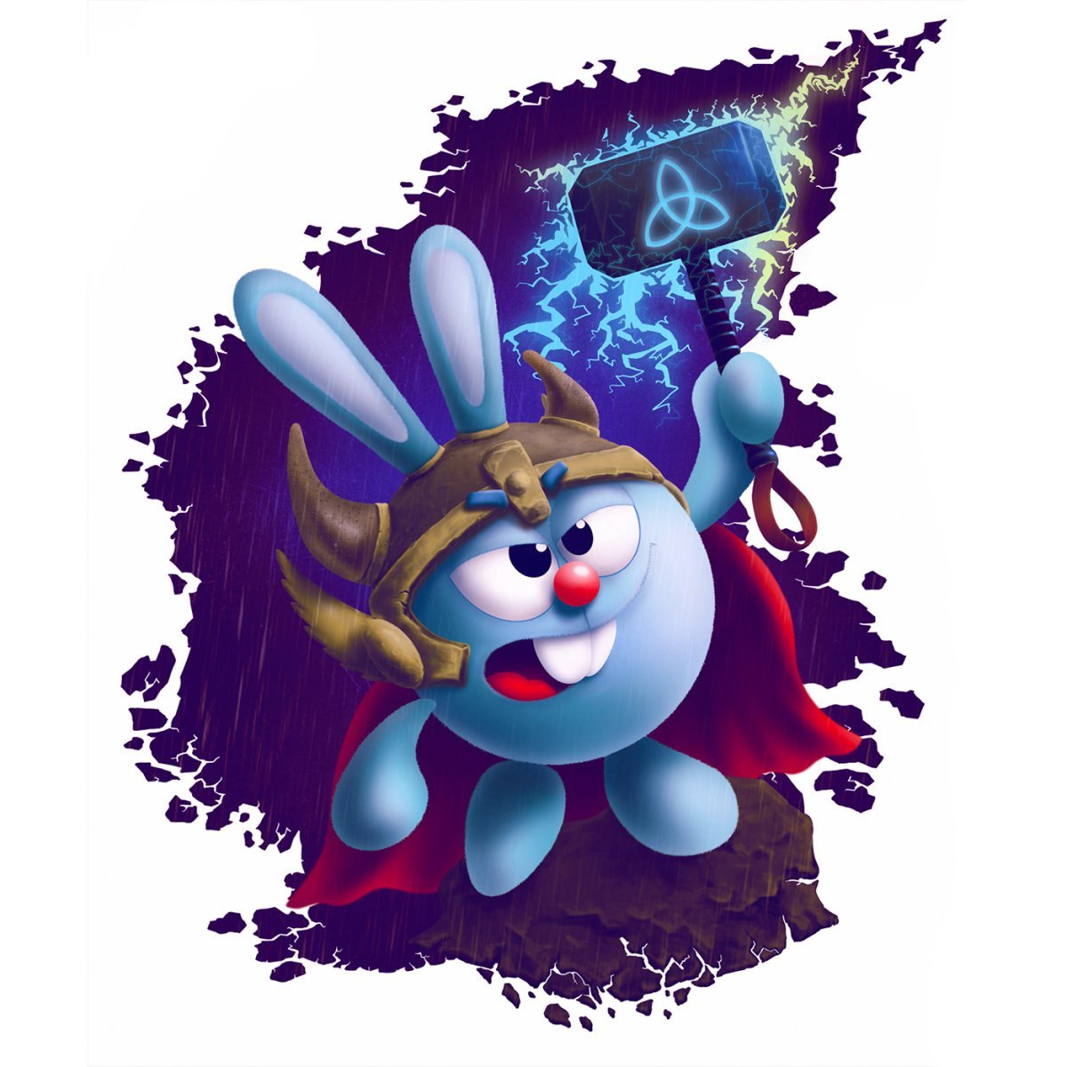 Крош упоролся