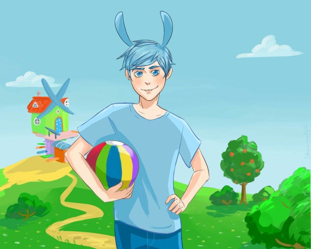 Аппликация Смешарики