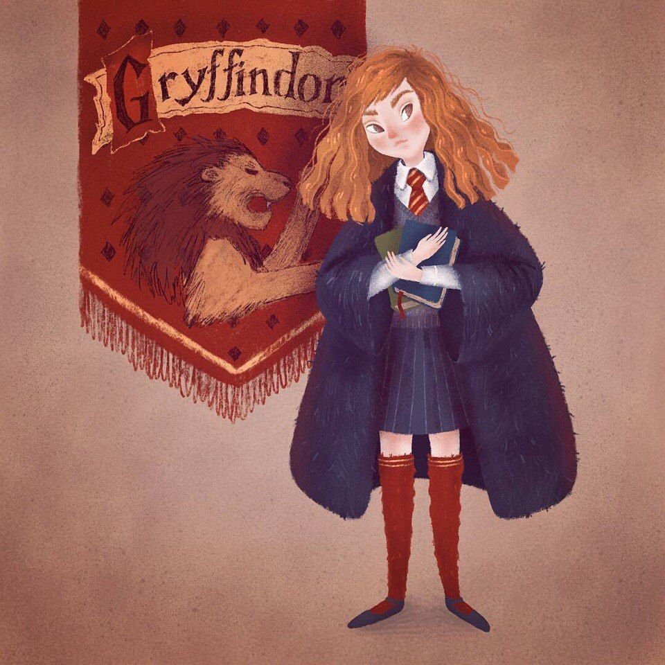 Mori Raito иллюстрации Гарри Поттер