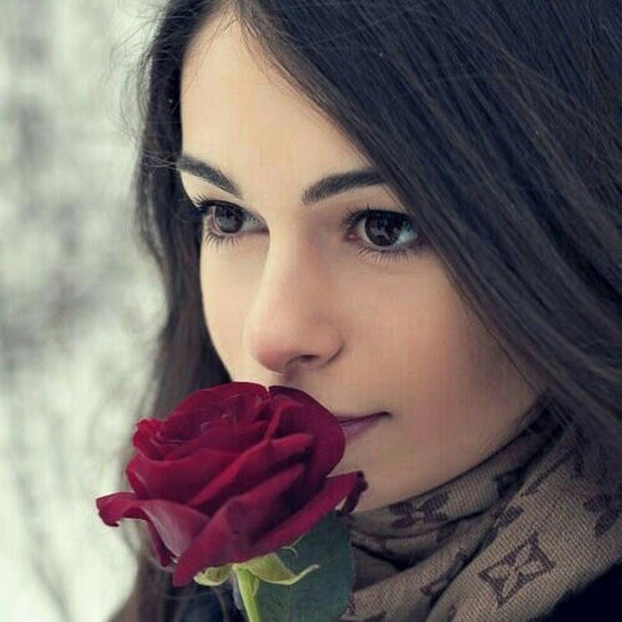 Девушка с розой фотосессия