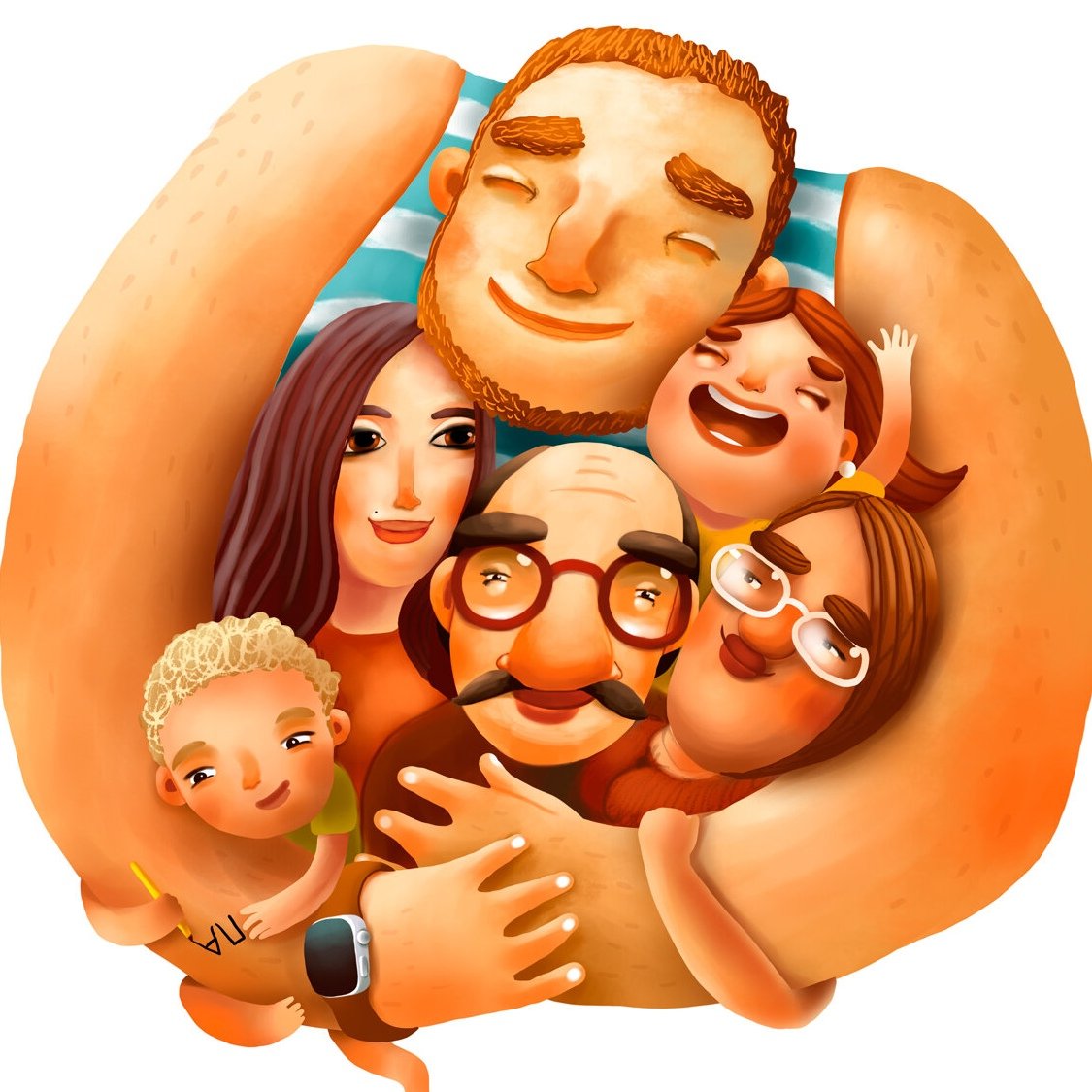 Семья иллюстрация