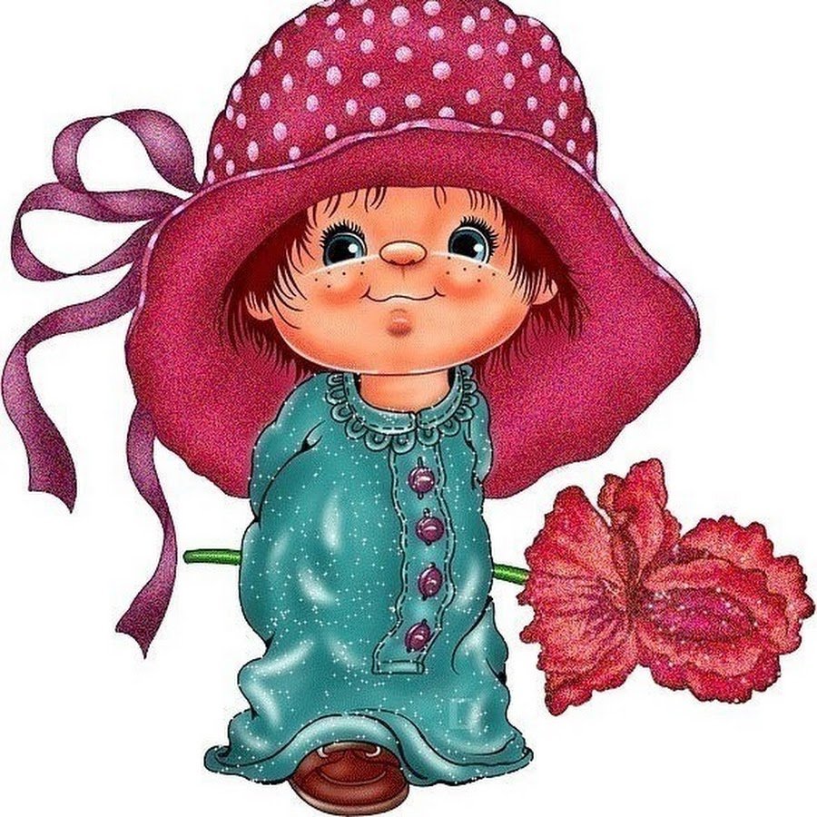 Стикер маленькой девочки