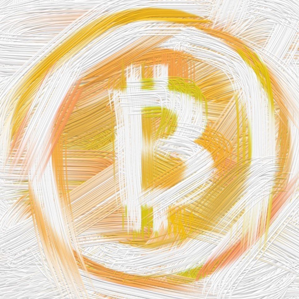 Биткойн знак