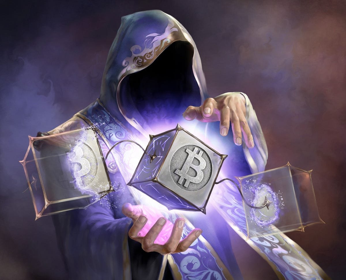 Биткоин арт