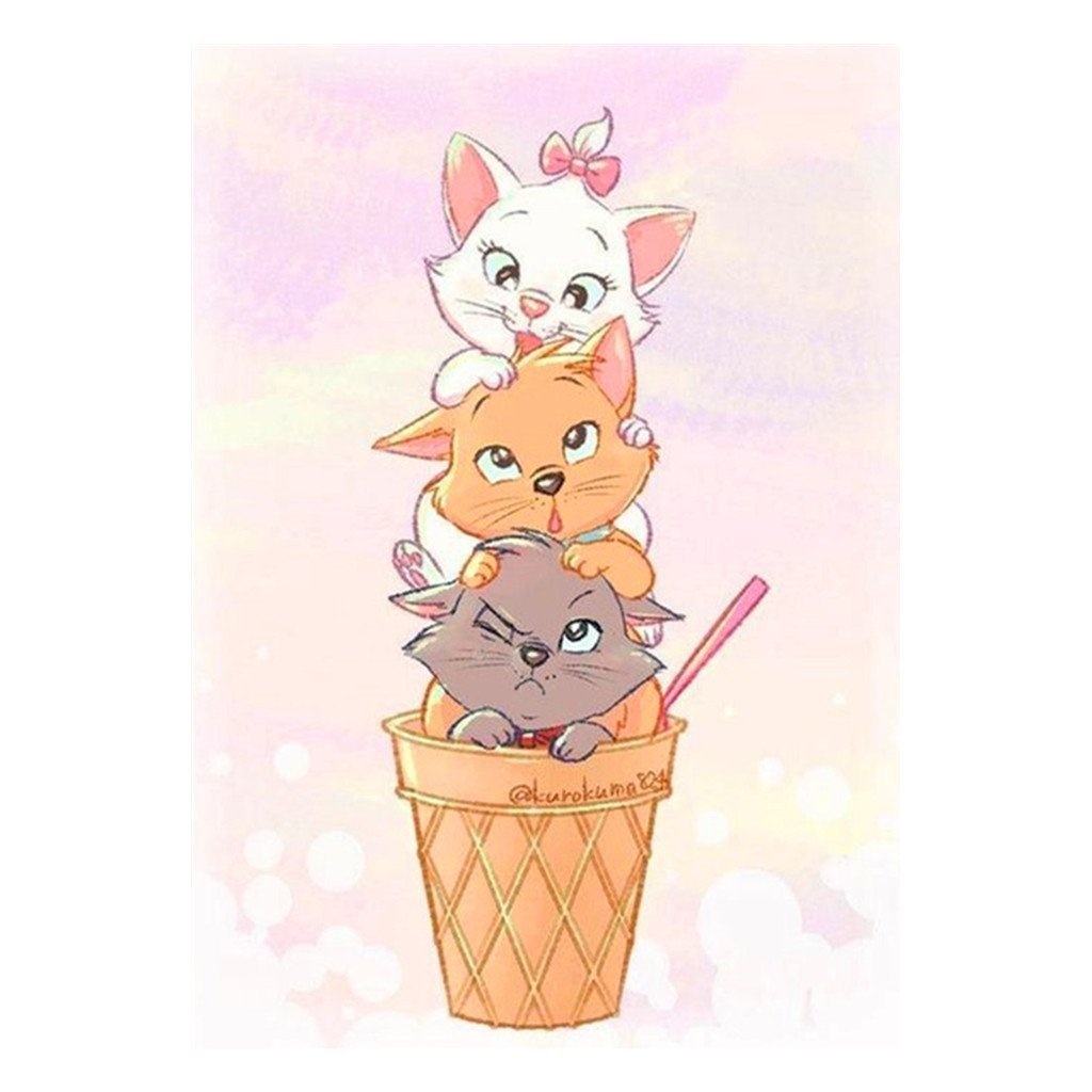 Рисунки милых кошечек