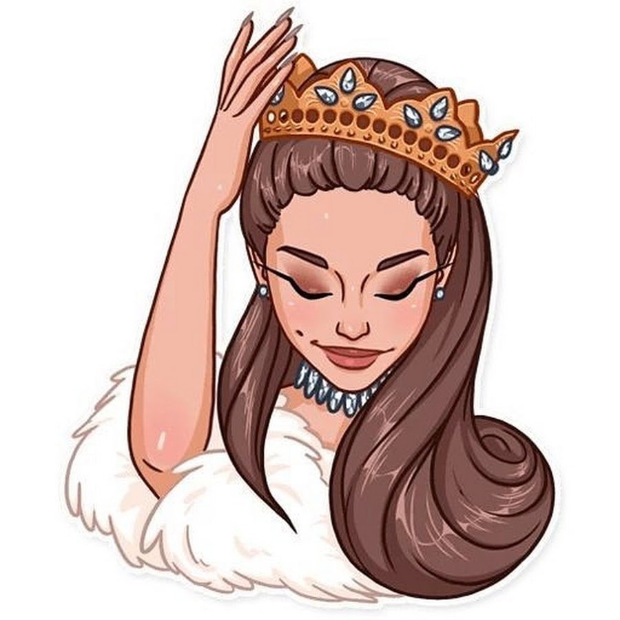 Ариана Гранде Стикеры телеграмм