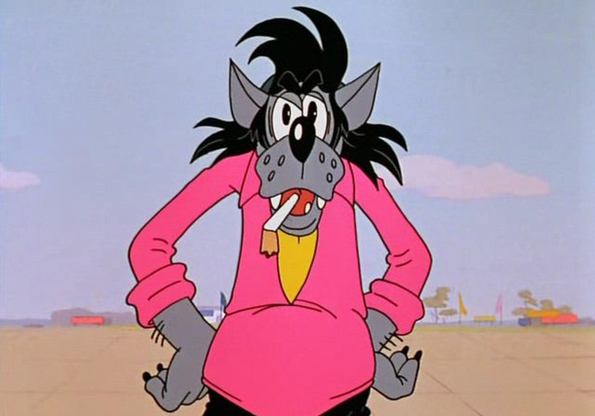 Ну погоди мультфильм волк с сигаретой