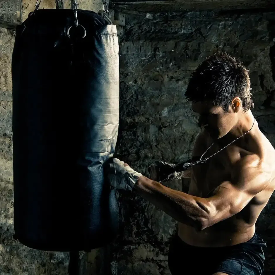 Тренировка с грушей