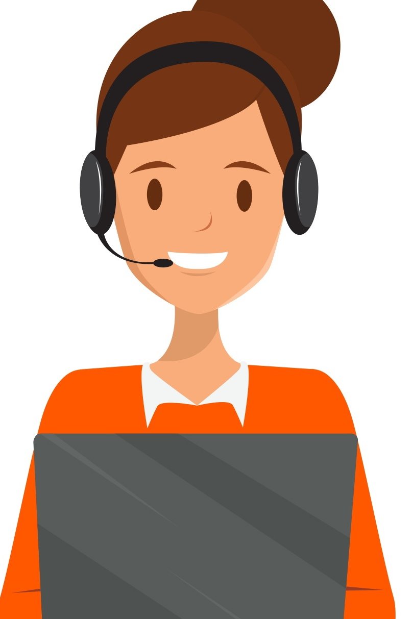 Девушка оператор