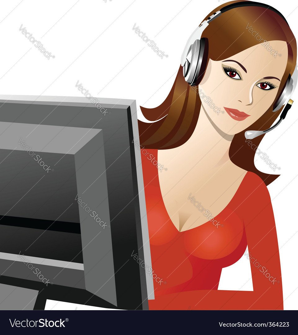 Диспетчер иллюстрация