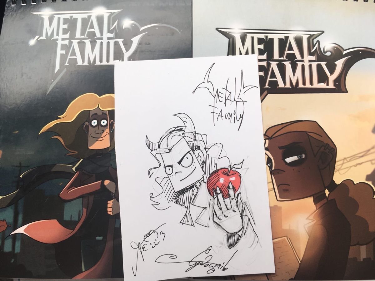 Автограф метал Фэмили