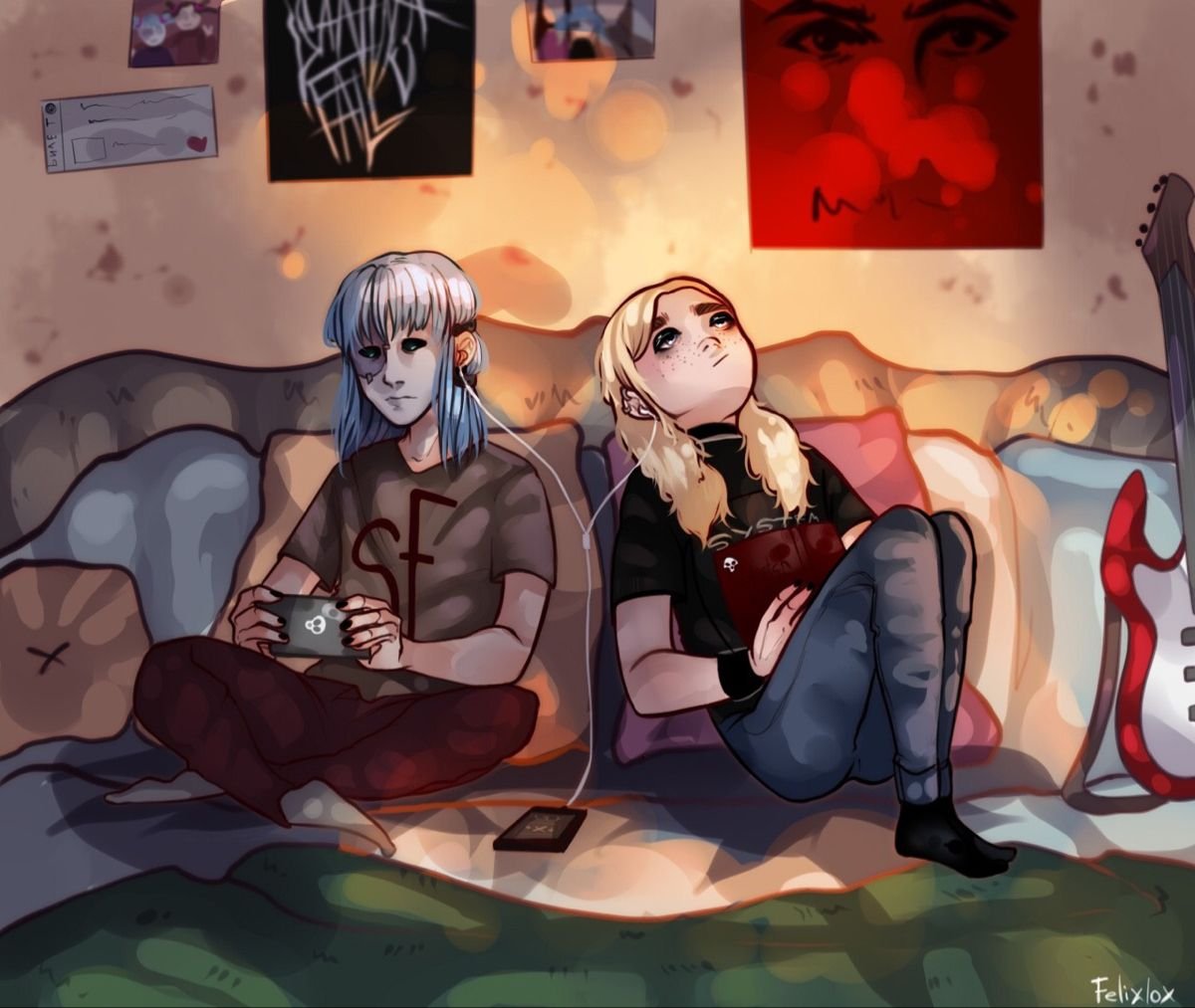 Салли фейс и ди метал Фэмили