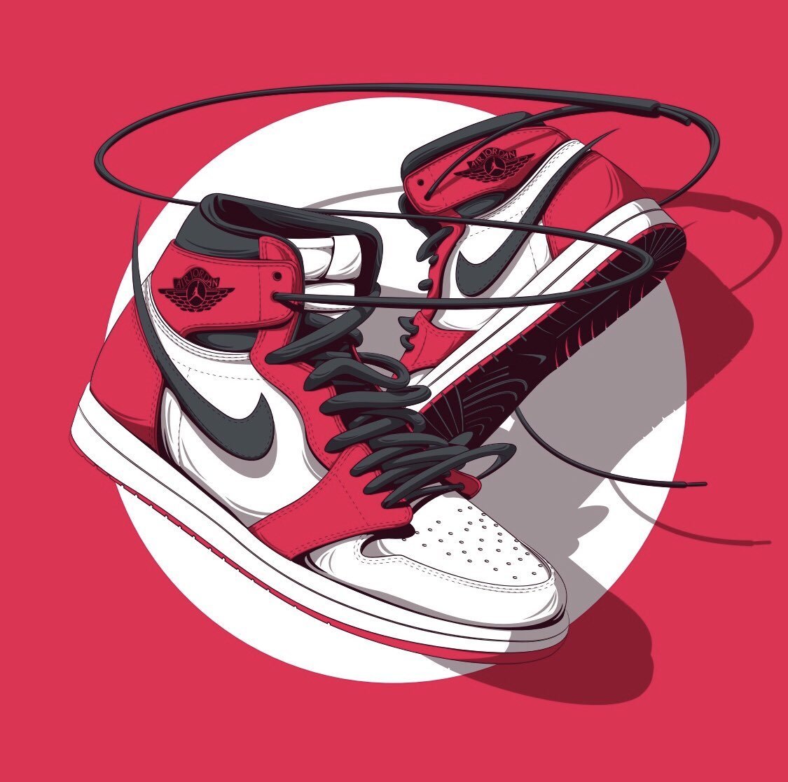 Nike Air Jordan 1 Art