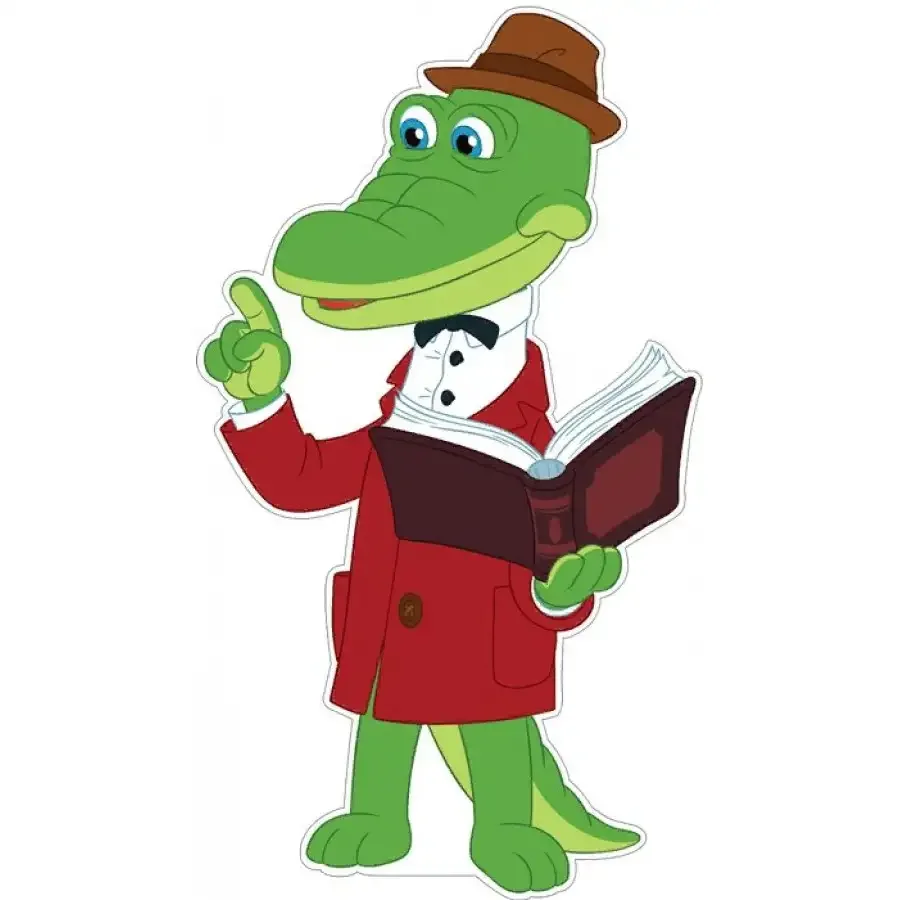 Крокодил Гена маска