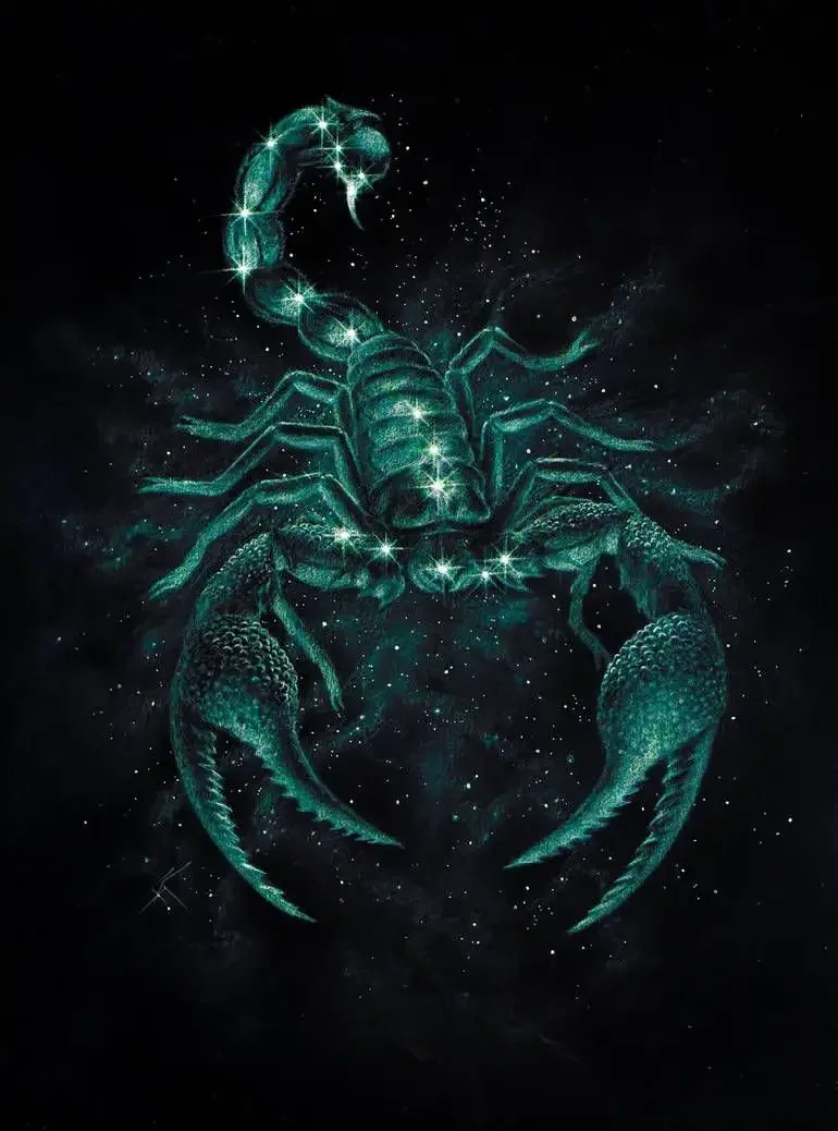 Красивая девушка Скорпион