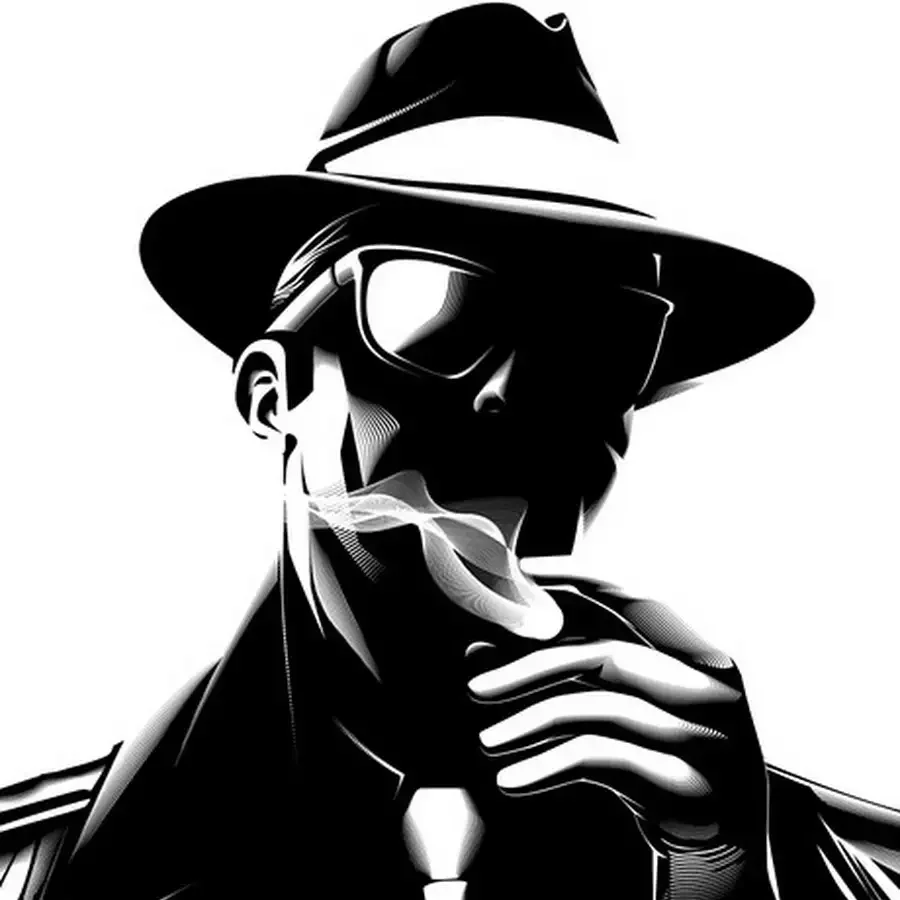 Нарисованная девушка с фотоаппаратом