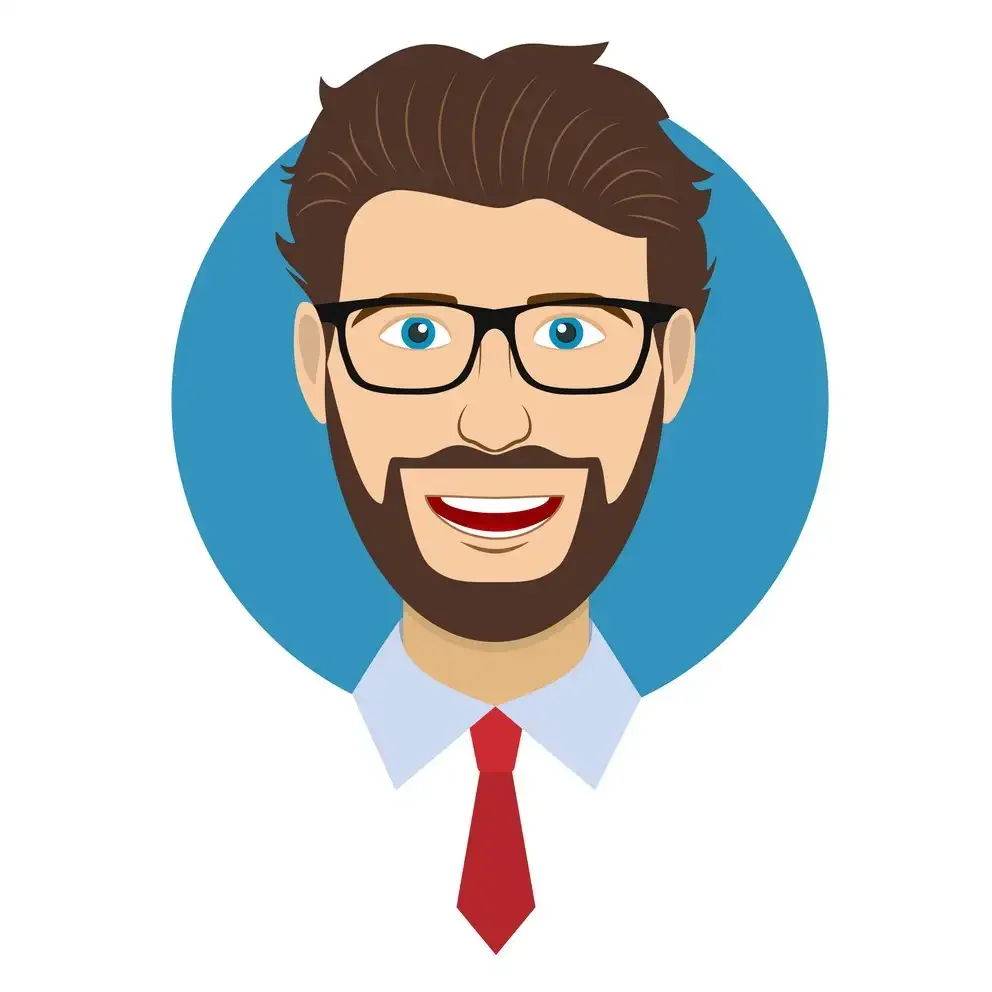 Лицо мужчины вектор