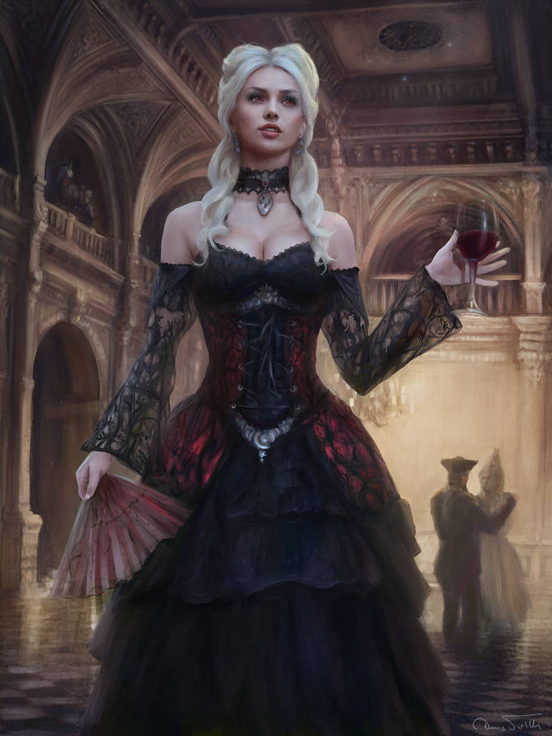 Фэнтези от художницы Крис Ортега