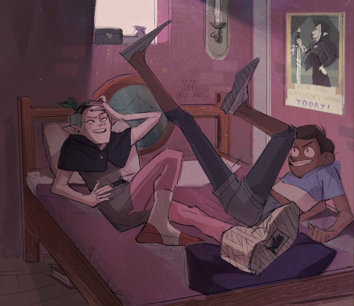 Луз и Эмили арт