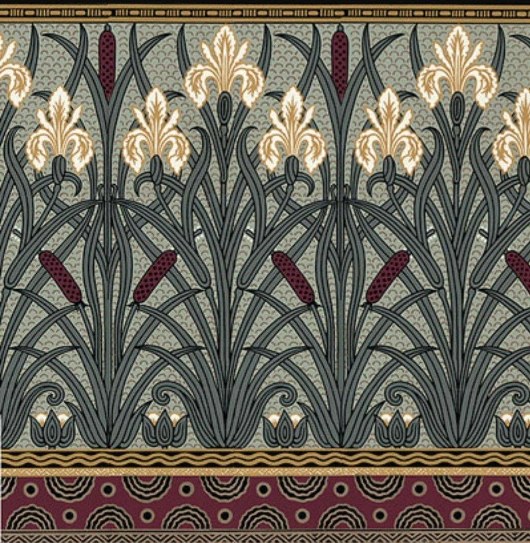 Арт деко орнамент Пальметта