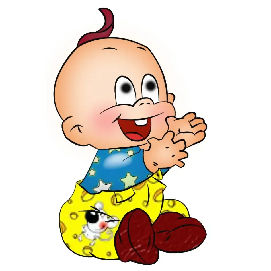 Карапузы на прозрачном фоне