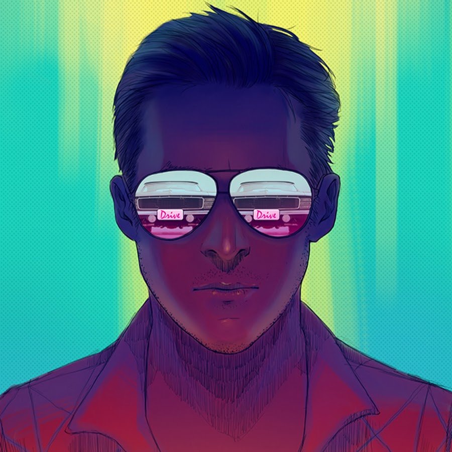 Райан Гослинг синтвейв