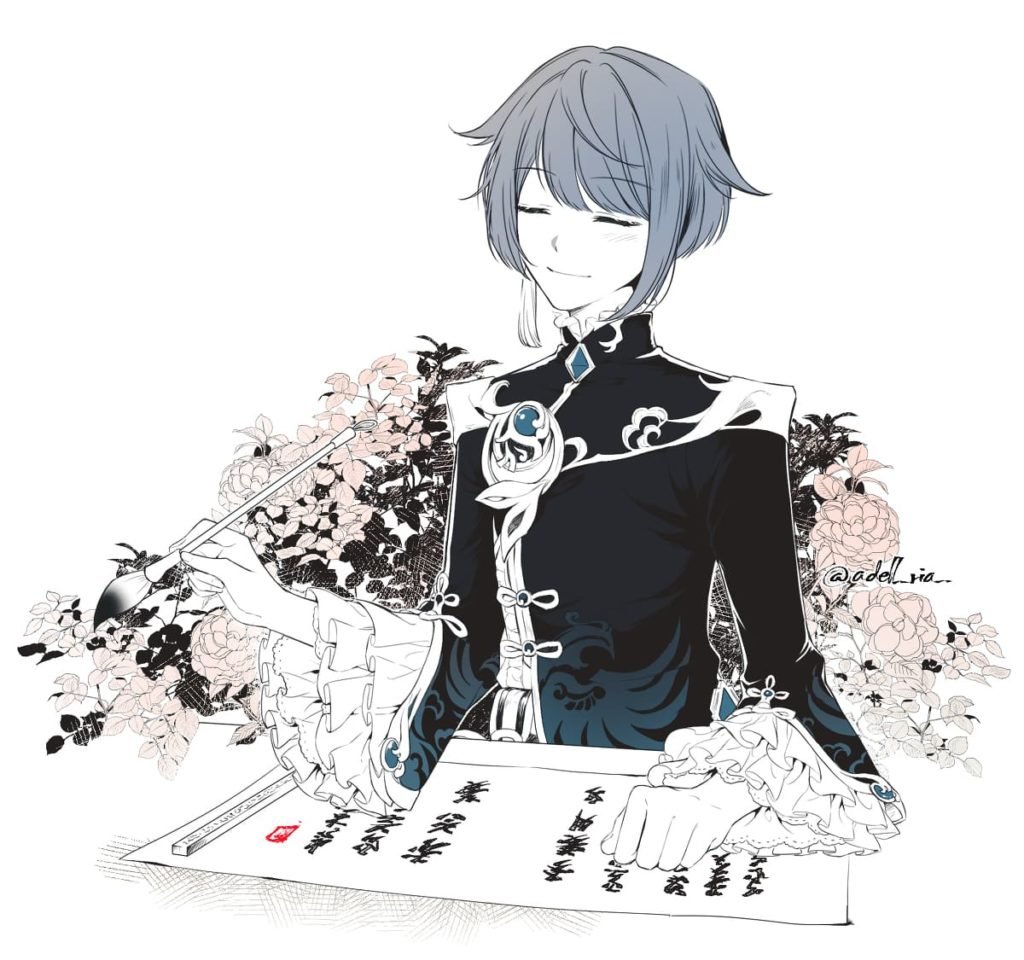 Хейдзо Геншин официальный арт