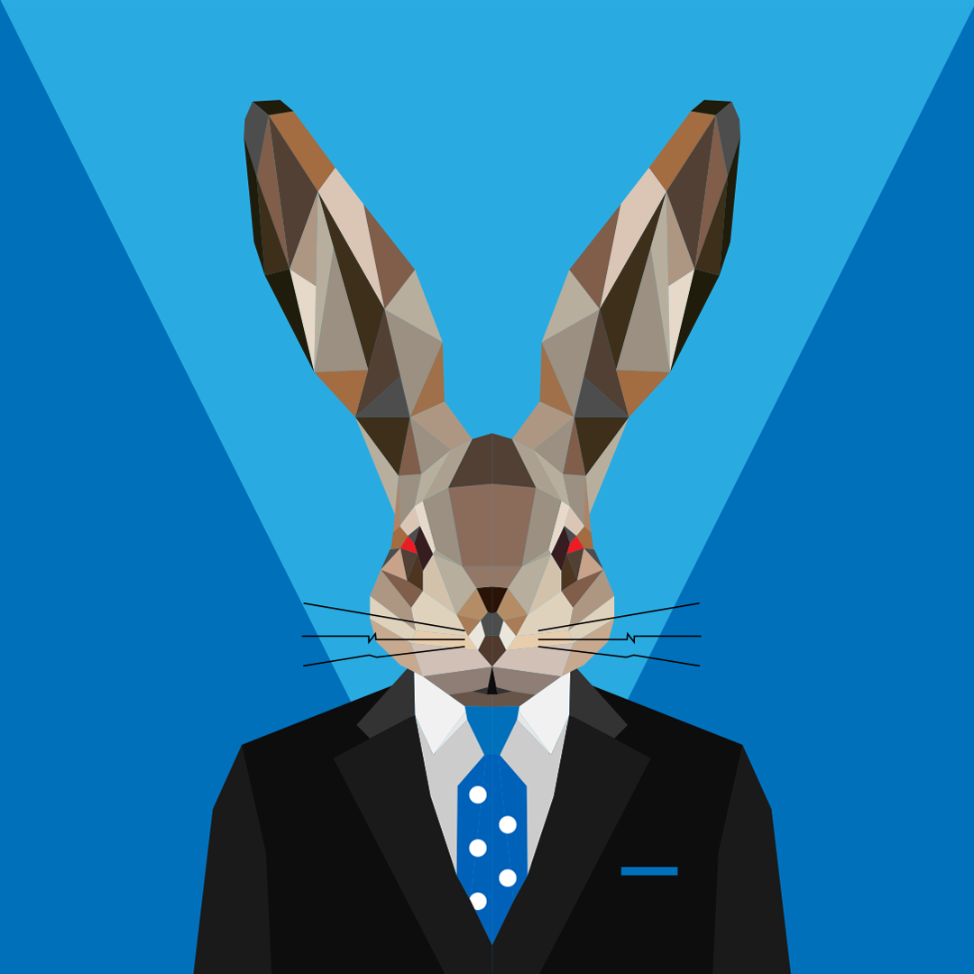 Заяц на аву