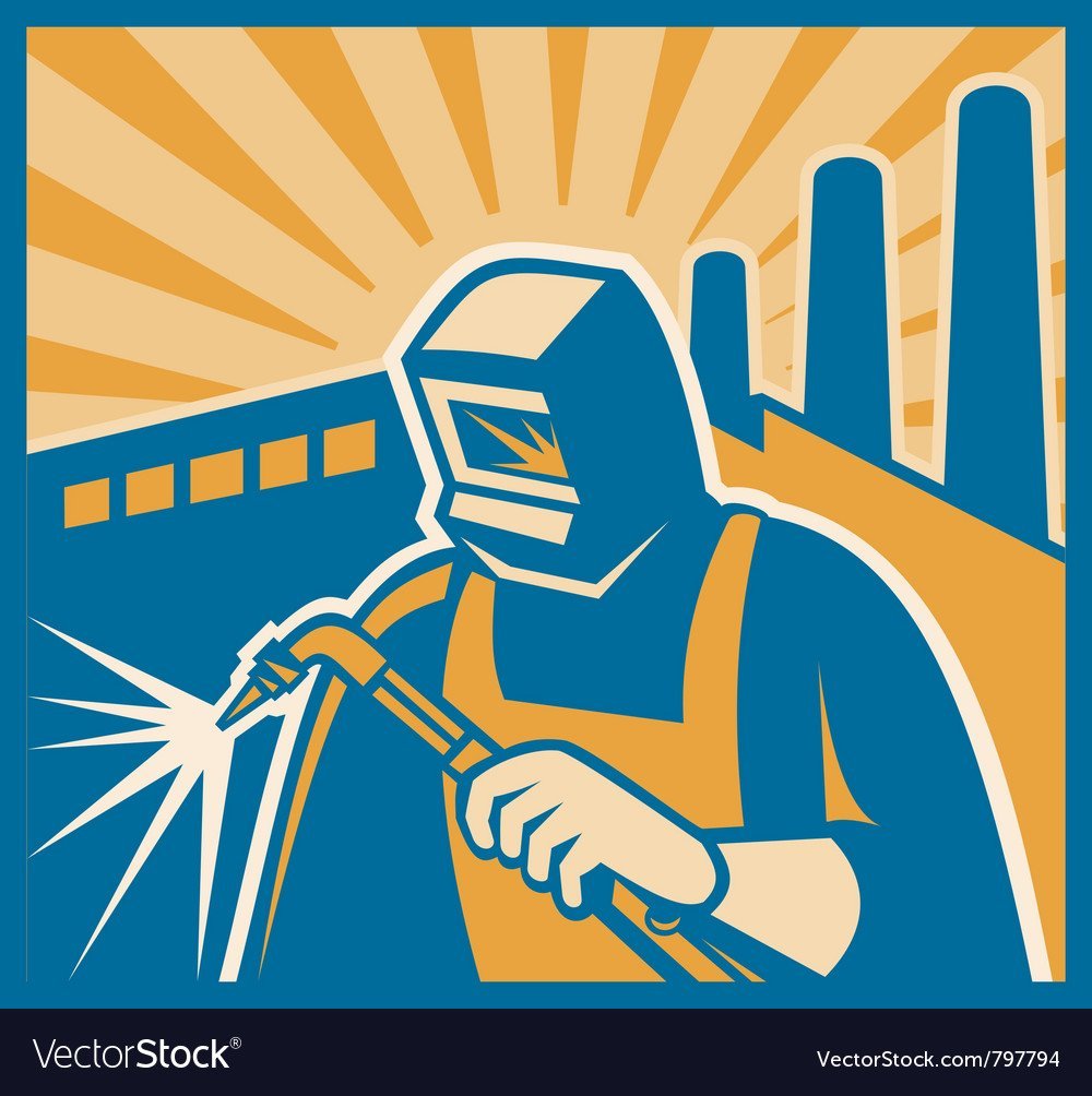 Эмблема сварщика