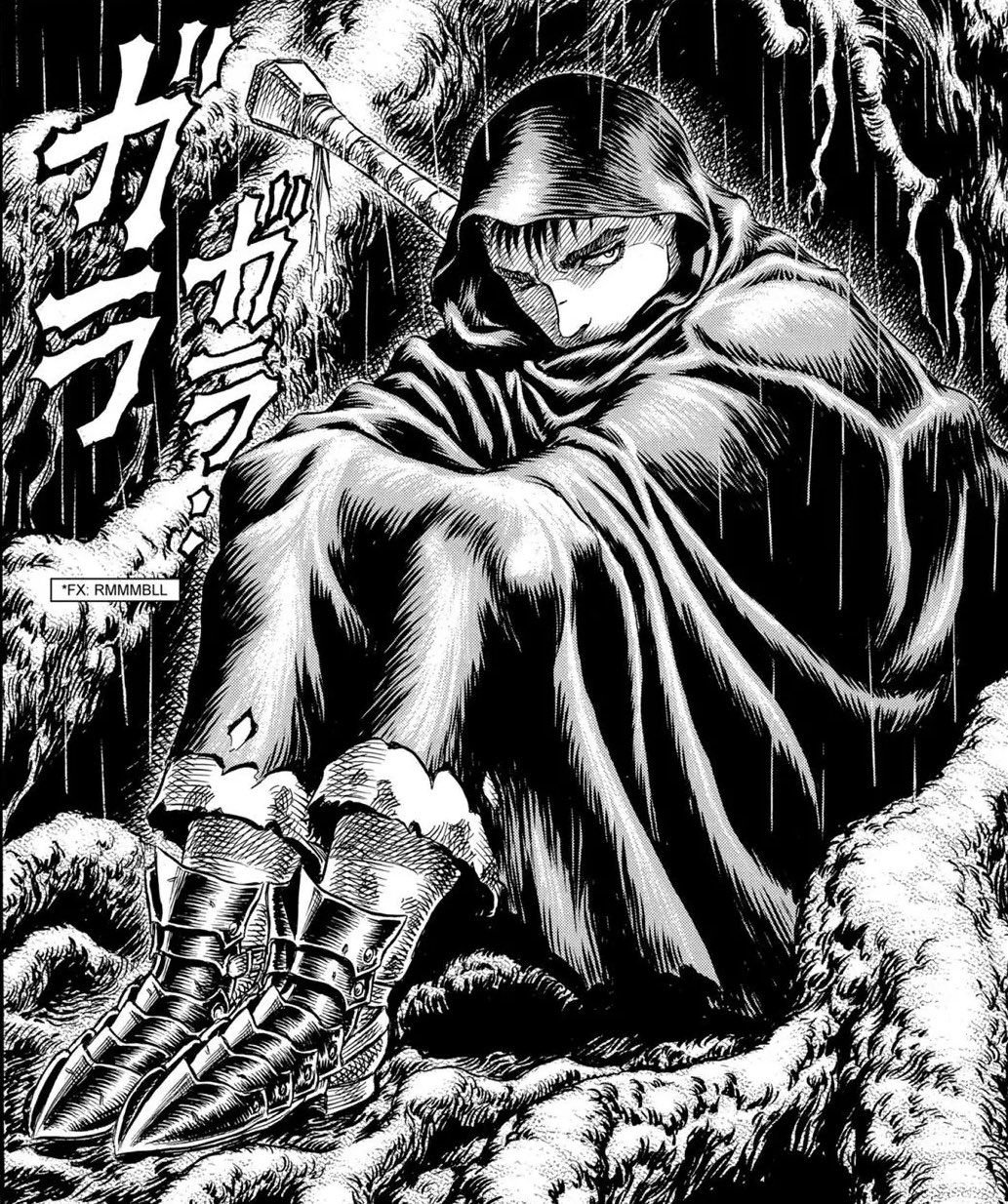 Гатс Берсерк Манга