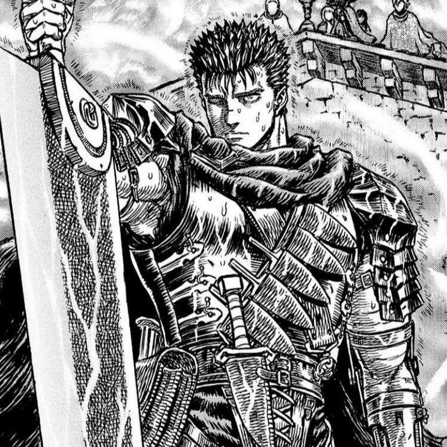 Берсерк Гатс с бородой