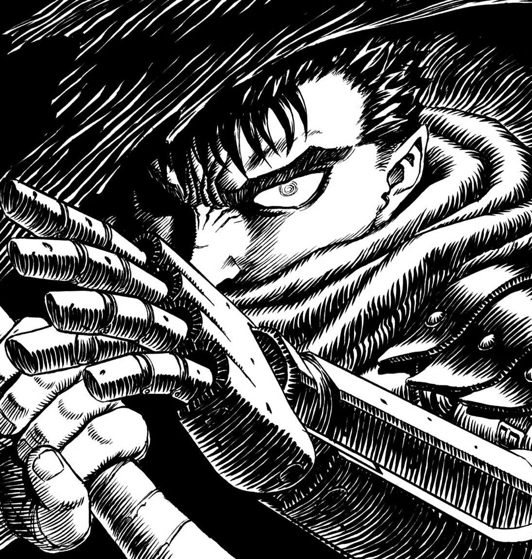 Гатс Берсерк Манга