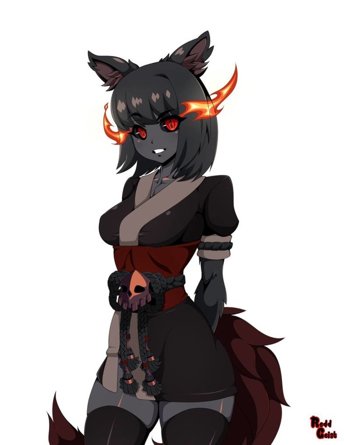 Адская гончая Monster girl