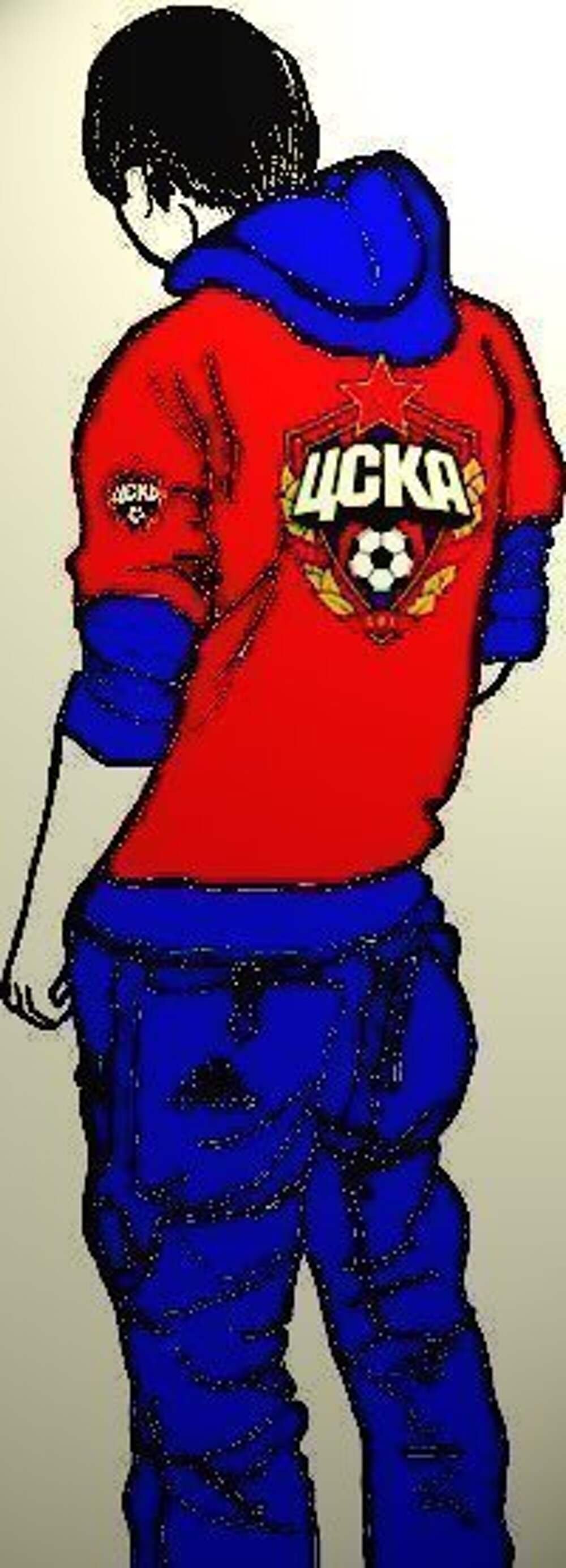 Эмблема хк ЦСКА конь