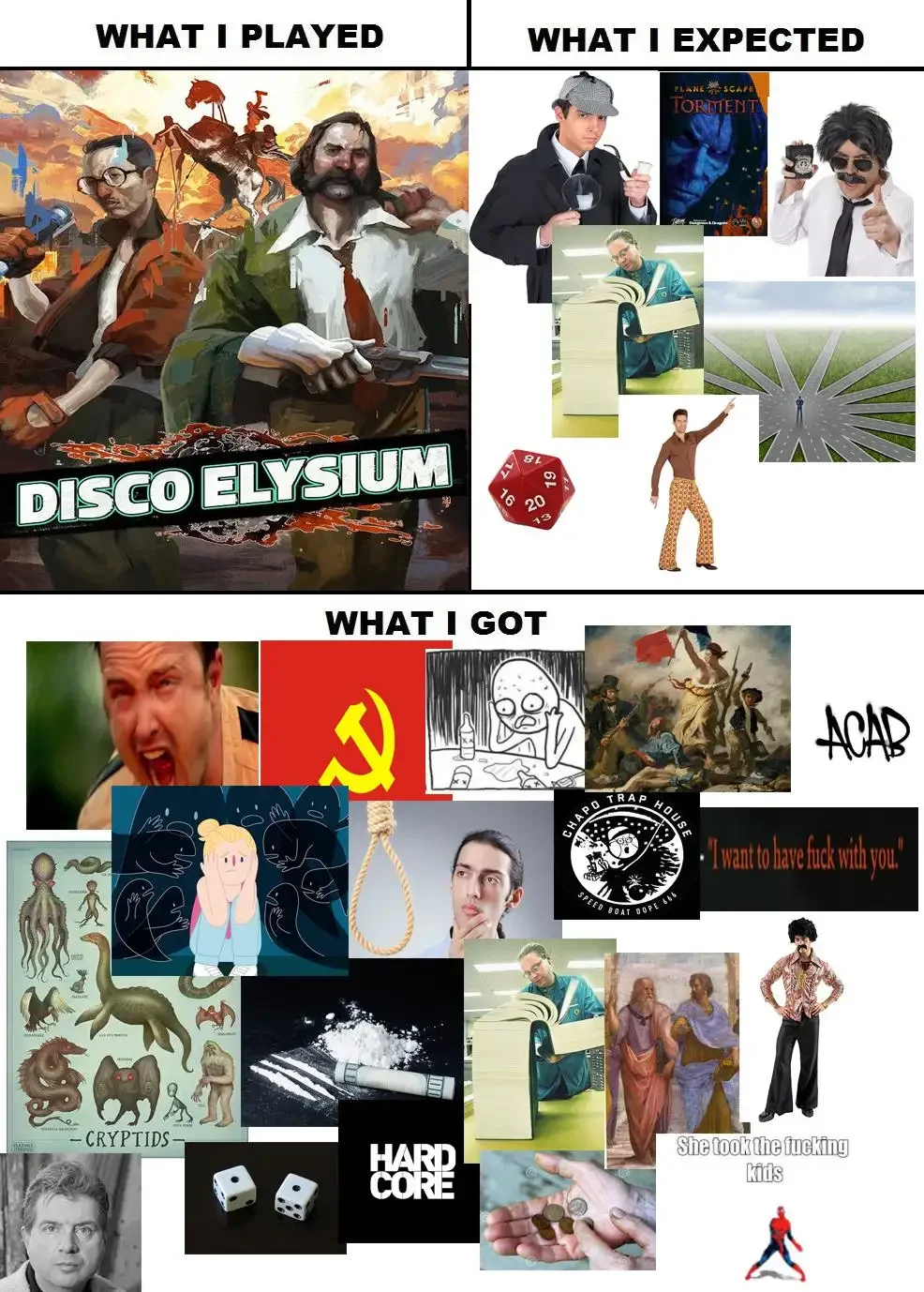 Disco Elysium мемы