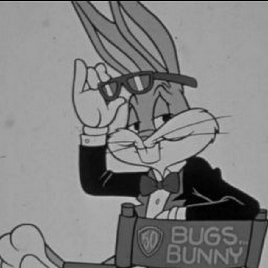 Заяц Багз Банни удивление