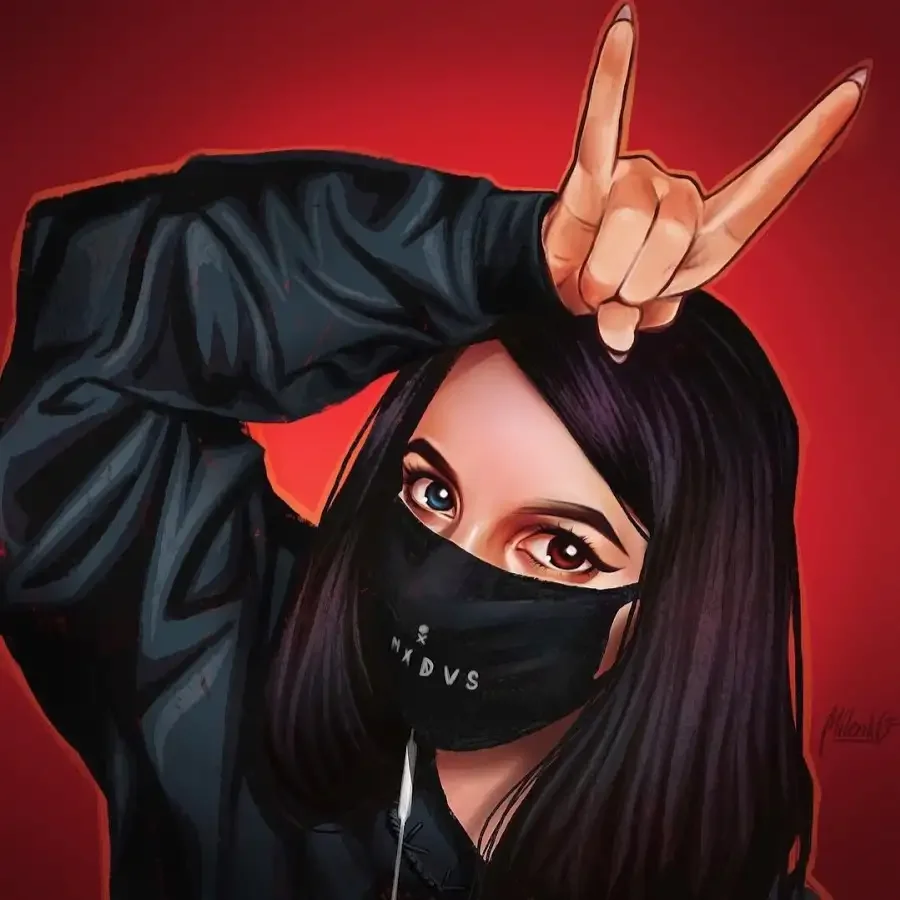 Затянутый капюшон на лице