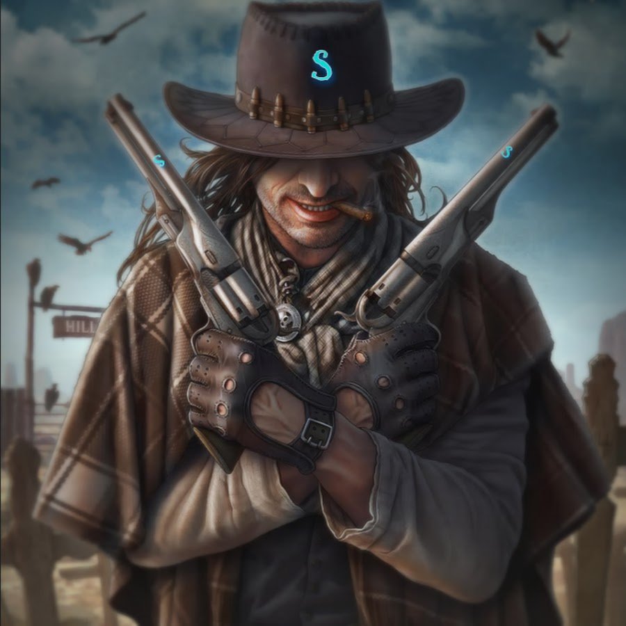 Ганслингер дикий Запад