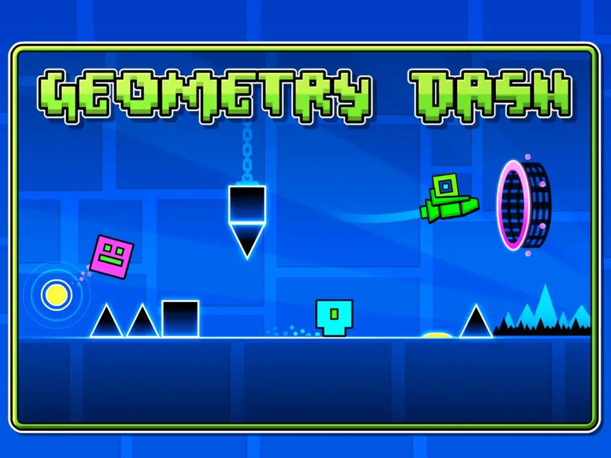 Такую игру Geometry Dash