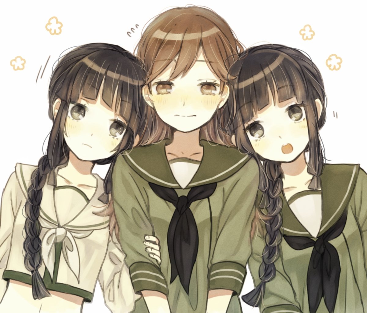 3 Подруги аниме