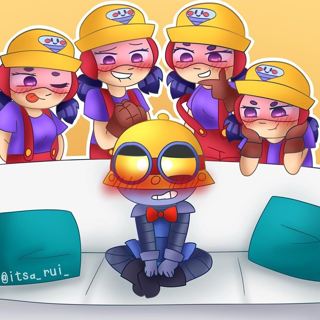 Карл арт Brawl Stars