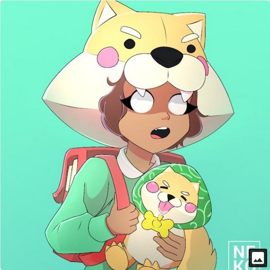 Сиба ину Нита БРАВЛ старс арт