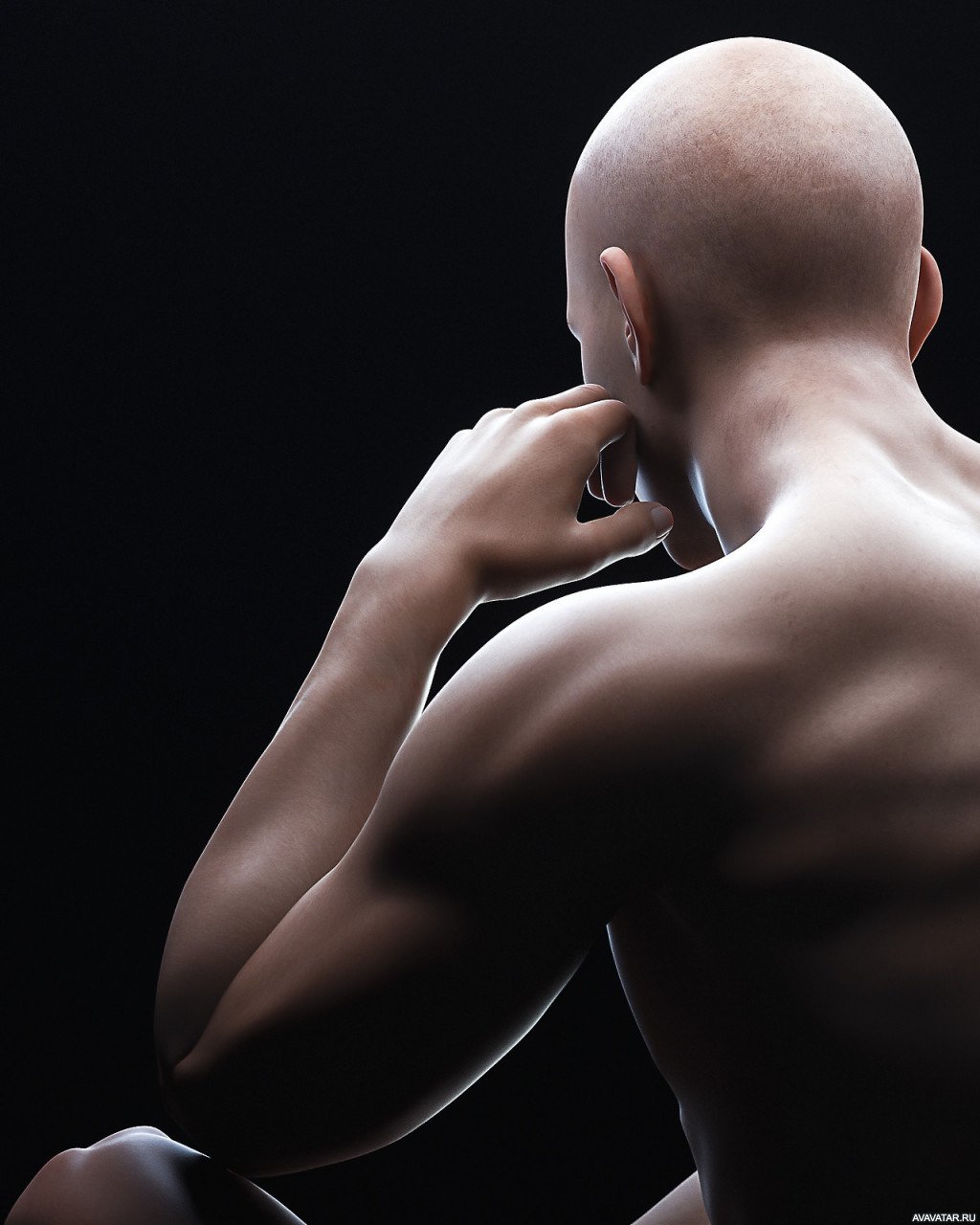 Аватар лысый