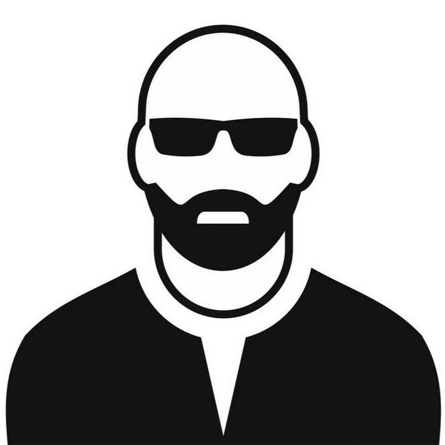 Поп арт парень лысый