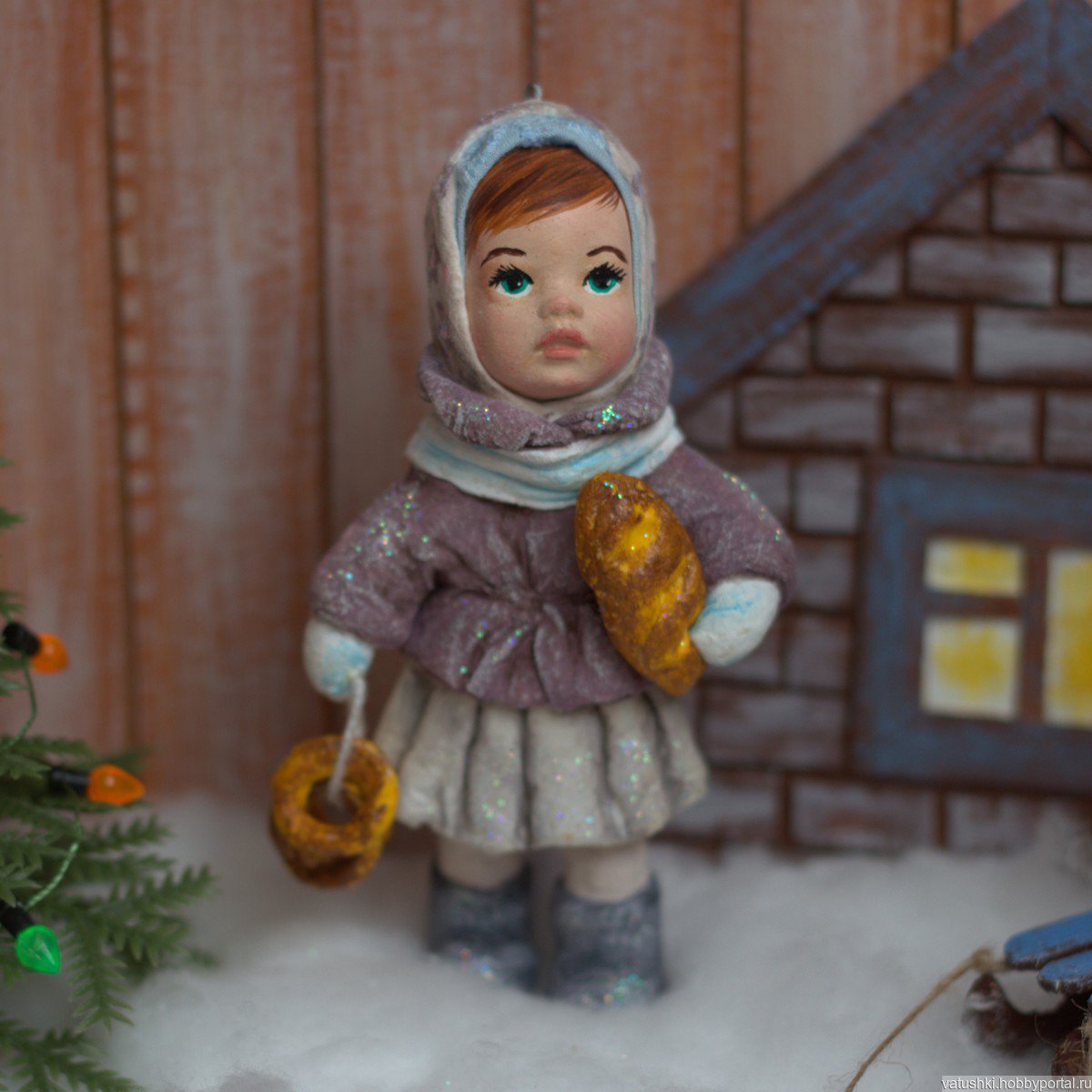 Хлеб для ватной игрушки