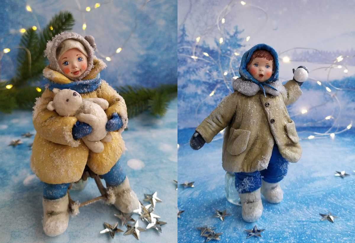 Ватные игрушки Натальи Шведовой