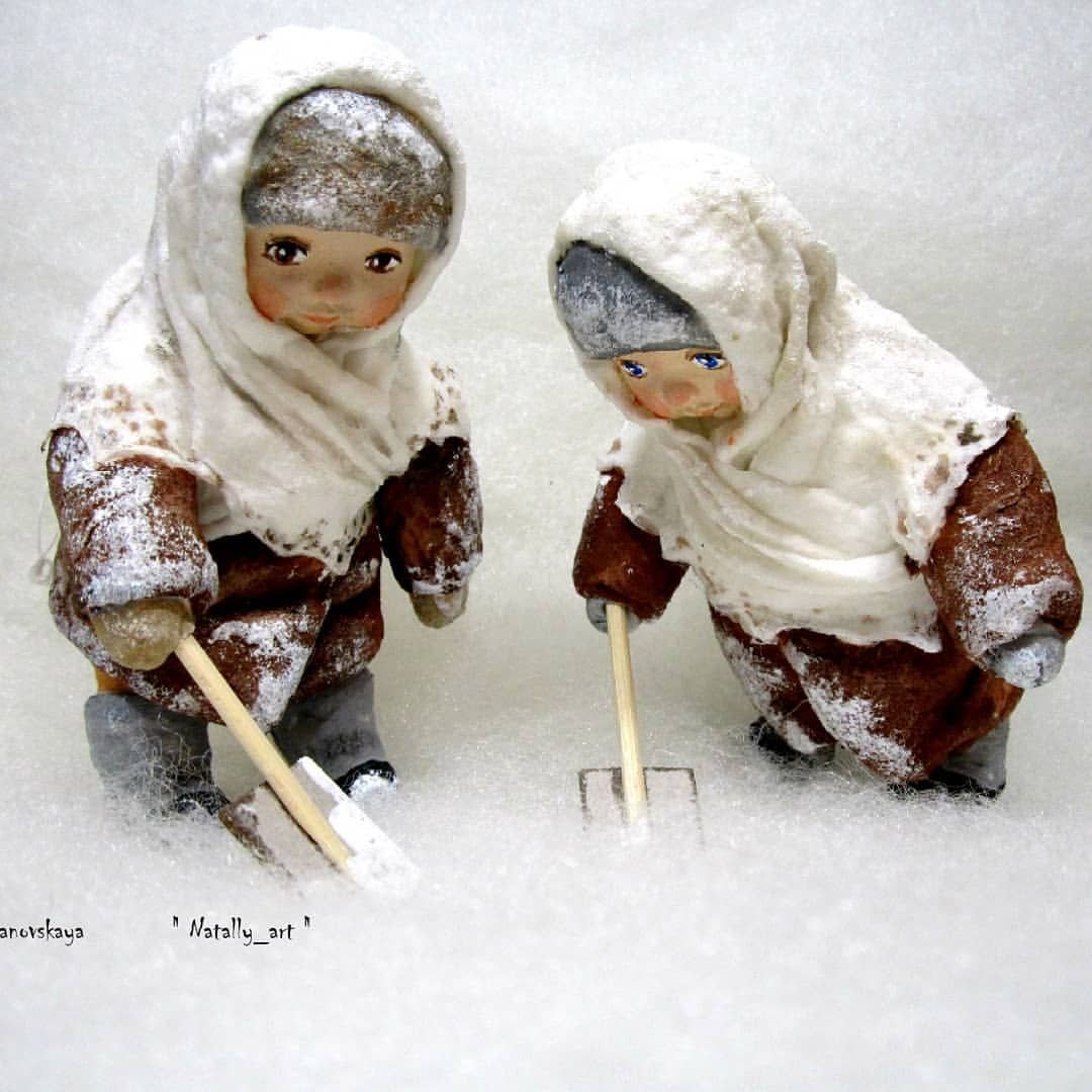 Наталья Крыжановская ватные игрушки