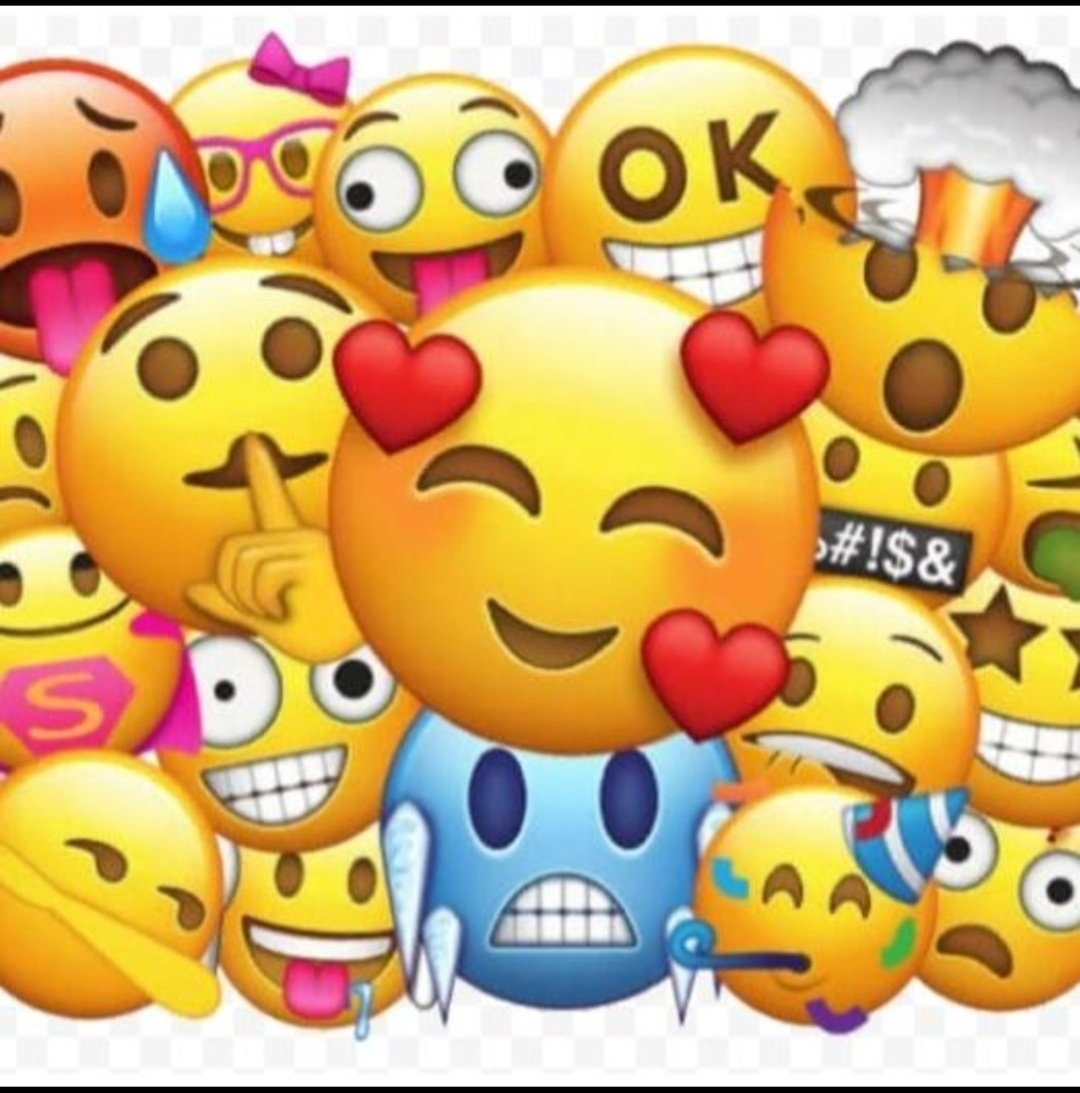 Толпа смайликов